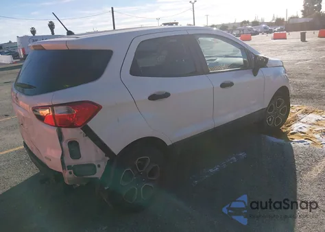 2018 Ford Ecosport S from USA, damaged, VIN MAJ3P1RE4JC187679
